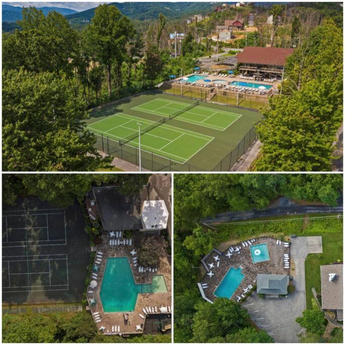Treetops Chalet - 3Bd/2Bt Boutique Cabin W/Mt Leconte Views In Гатлінбург Екстер'єр фото